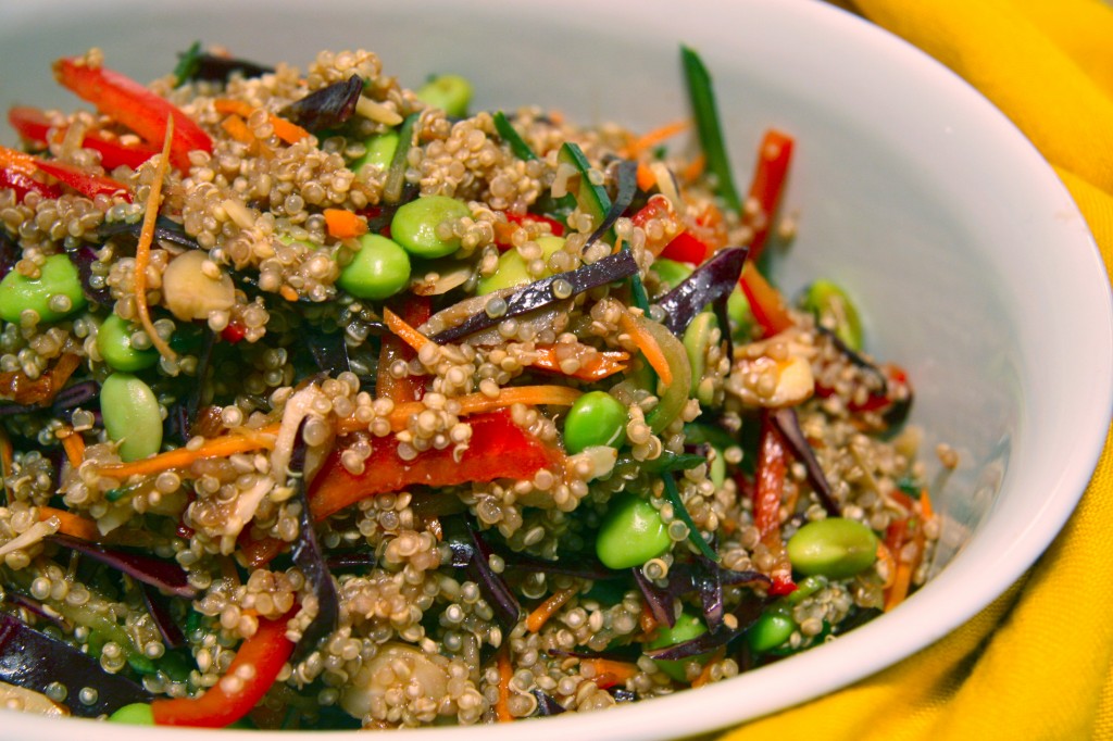 asian quinoa salad1