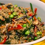 asian quinoa salad