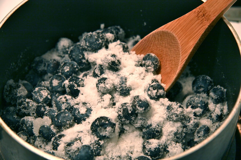 blueberries for danish filling