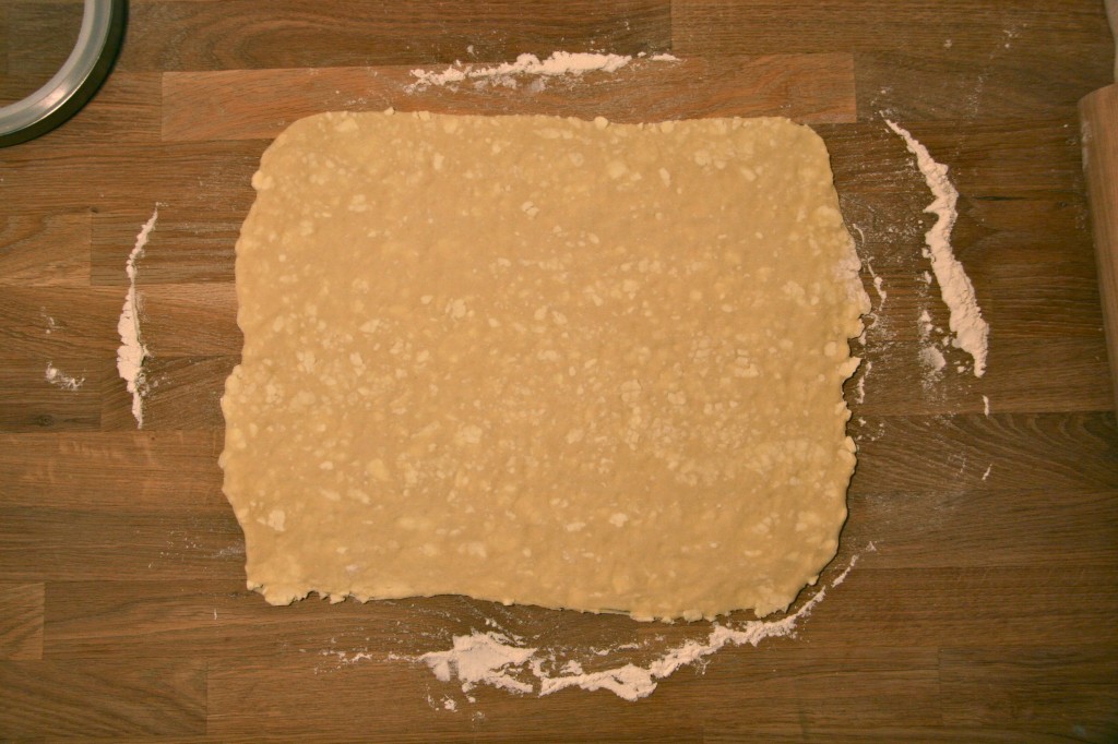 roll out the dough after its second 'chill'