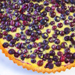 blueberry and lemon cream tart