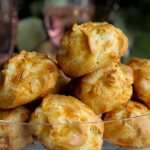 cheddar cheese gougères