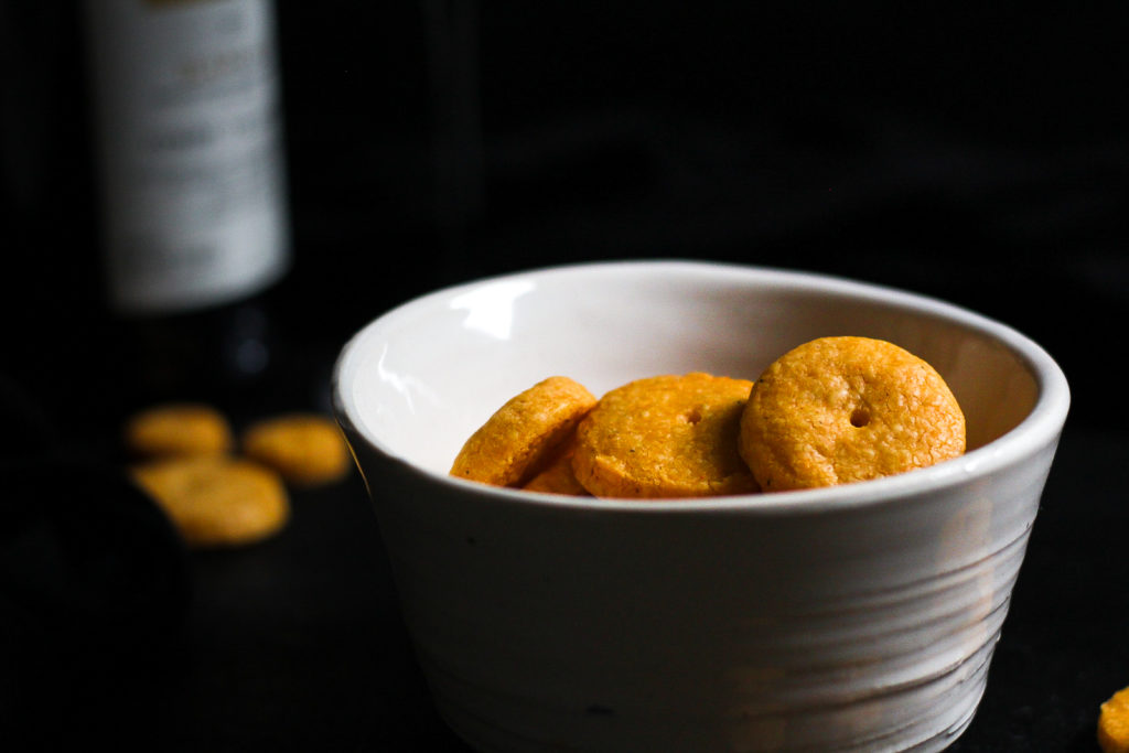 homemade cheese crackers