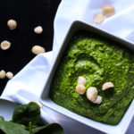 spinach macadamia pesto