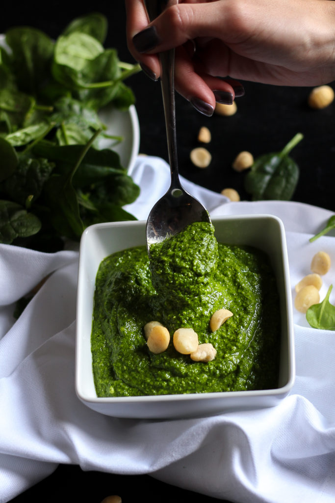 spinach pesto - butter loves company