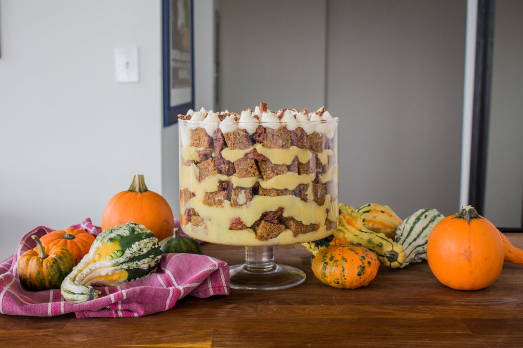 pumpkin trifle thanksgiving dessert