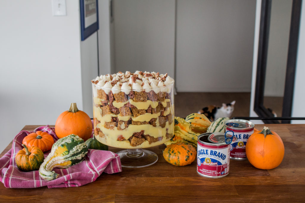 pumpkin trifle thanksgiving dessert