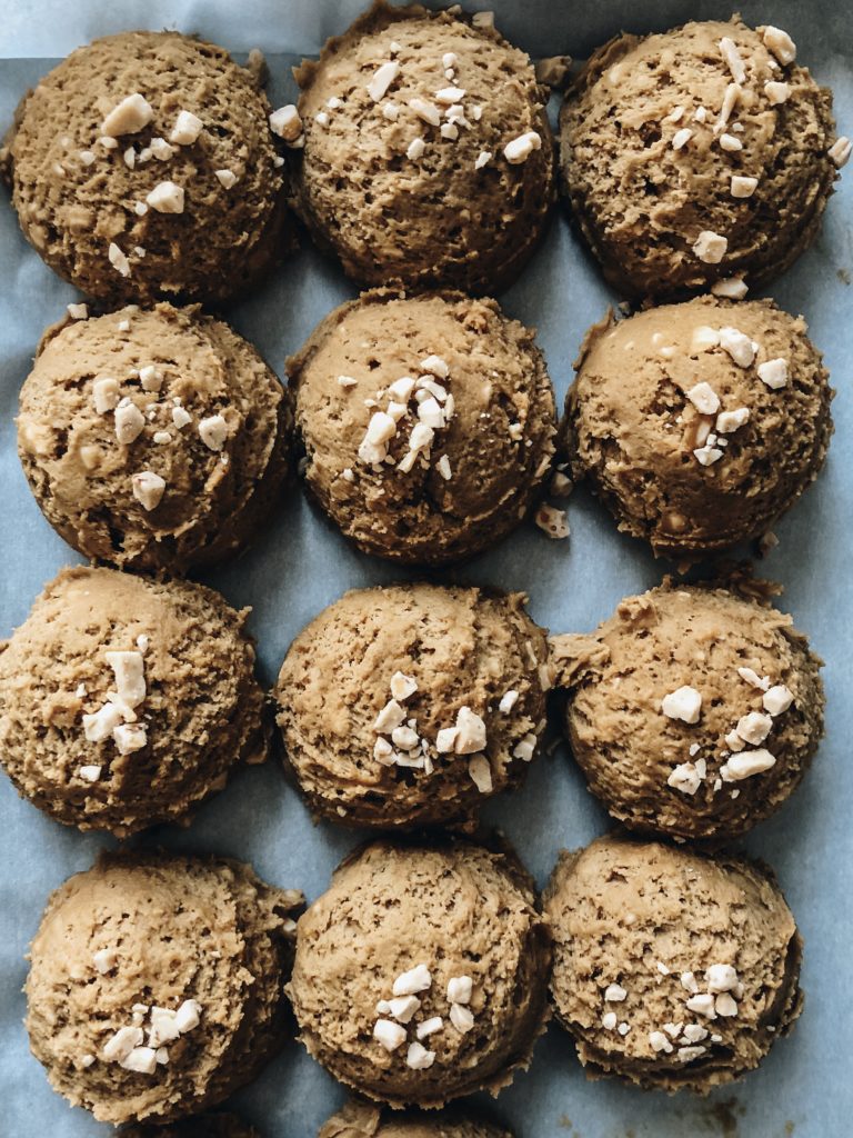 Coffee cookie scoops