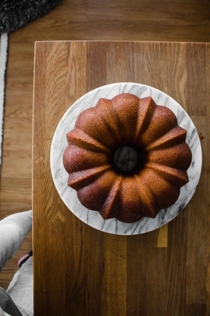 Peach Mini Loaves with Lemon Icing (8 Loaf Pan) - Sip Bite Go